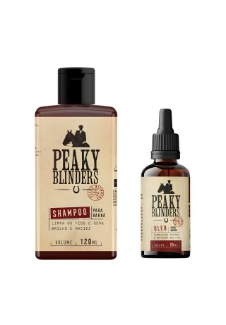 Kit para Barba - Shampoo + Óleo Don Alcides Peaky Blinders — DON ALCIDES