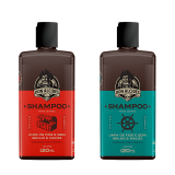 Kit Shampoo para Barba Don Alcides Calico Jack e Barba Negra — DON ALCIDES