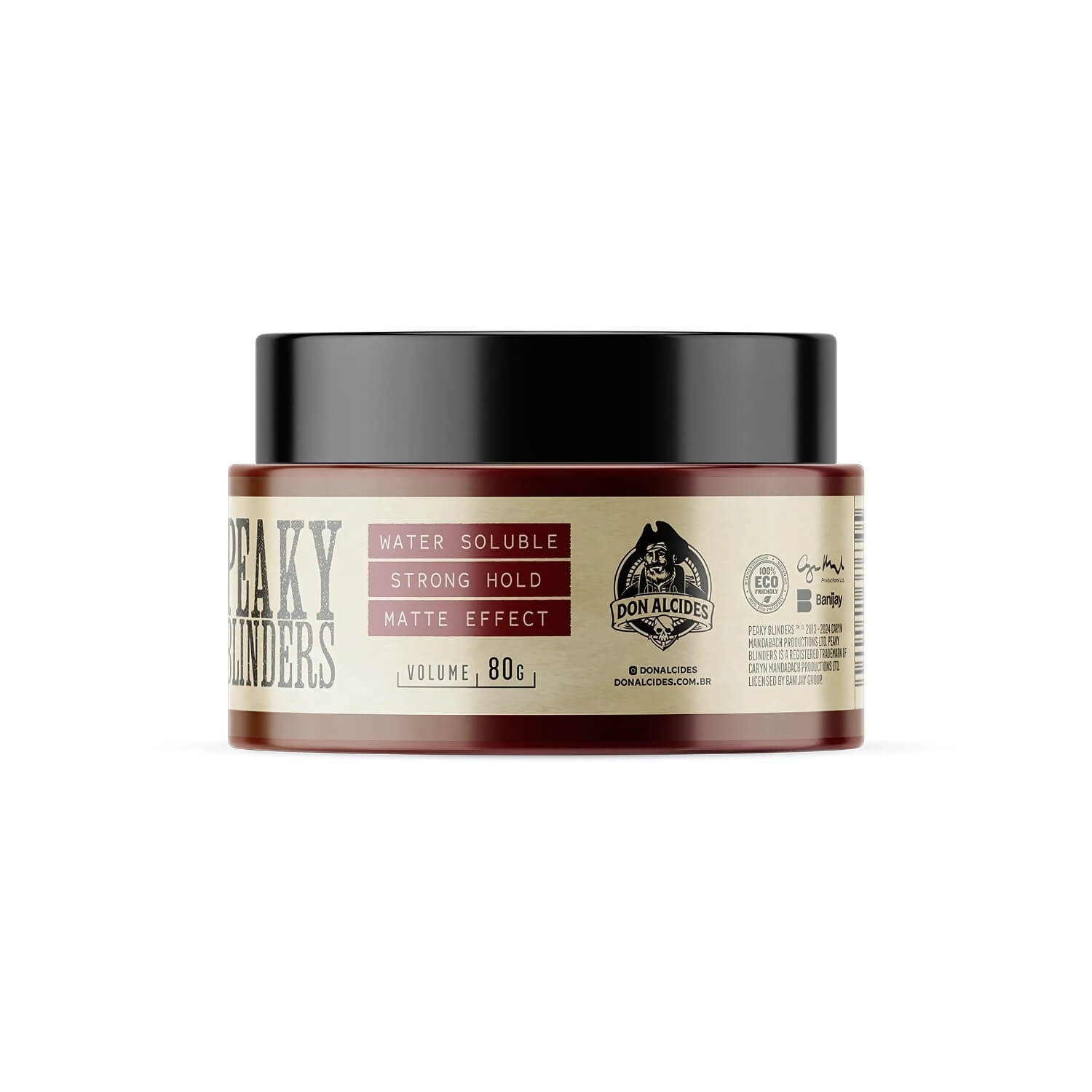 Pasta Modeladora Don Alcides Efeito Matte Peaky Blinders 80g — DON ALCIDES