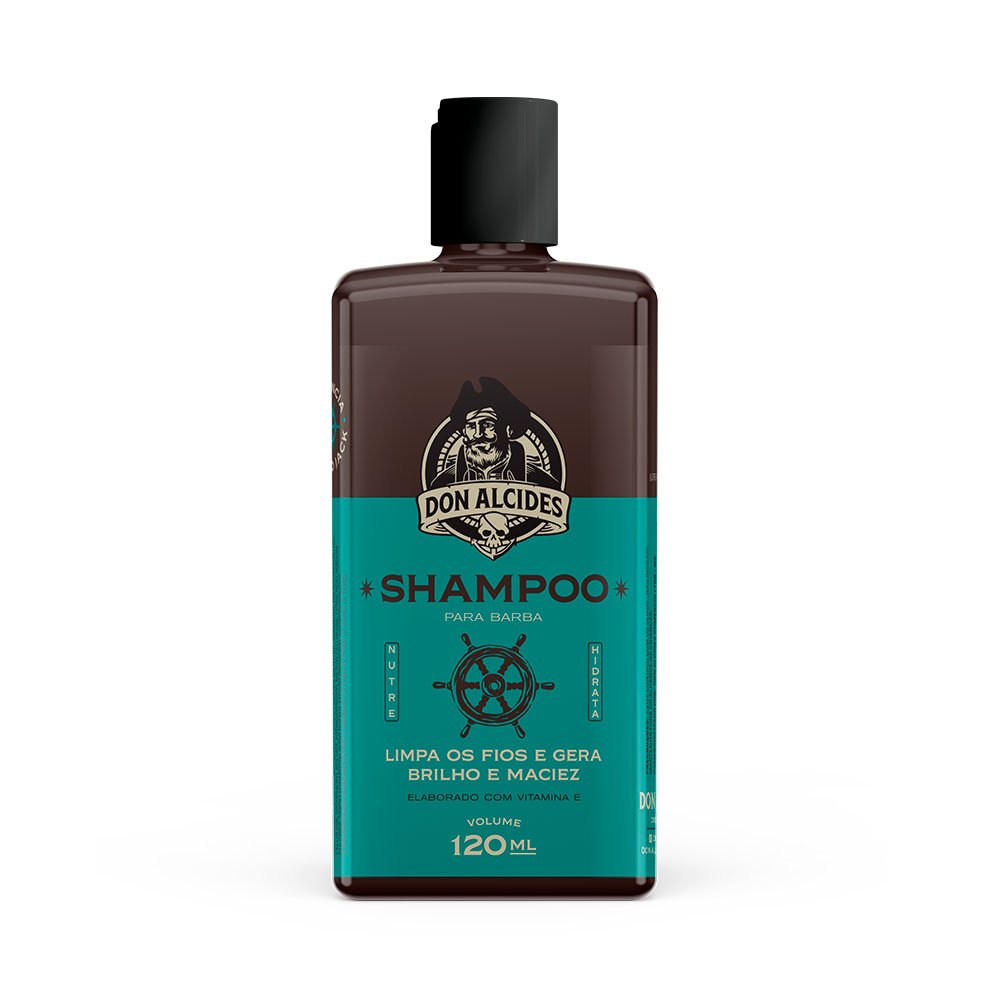 Shampoo para Barba Don Alcides Calico Jack 120ml — DON ALCIDES