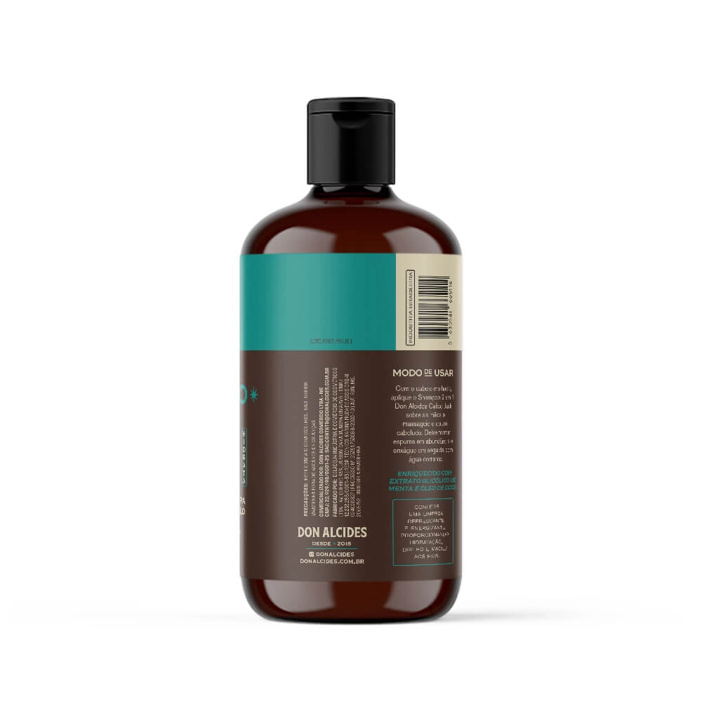Shampoo para Cabelo 2 em 1 Don Alcides Calico Jack 230ml — DON ALCIDES