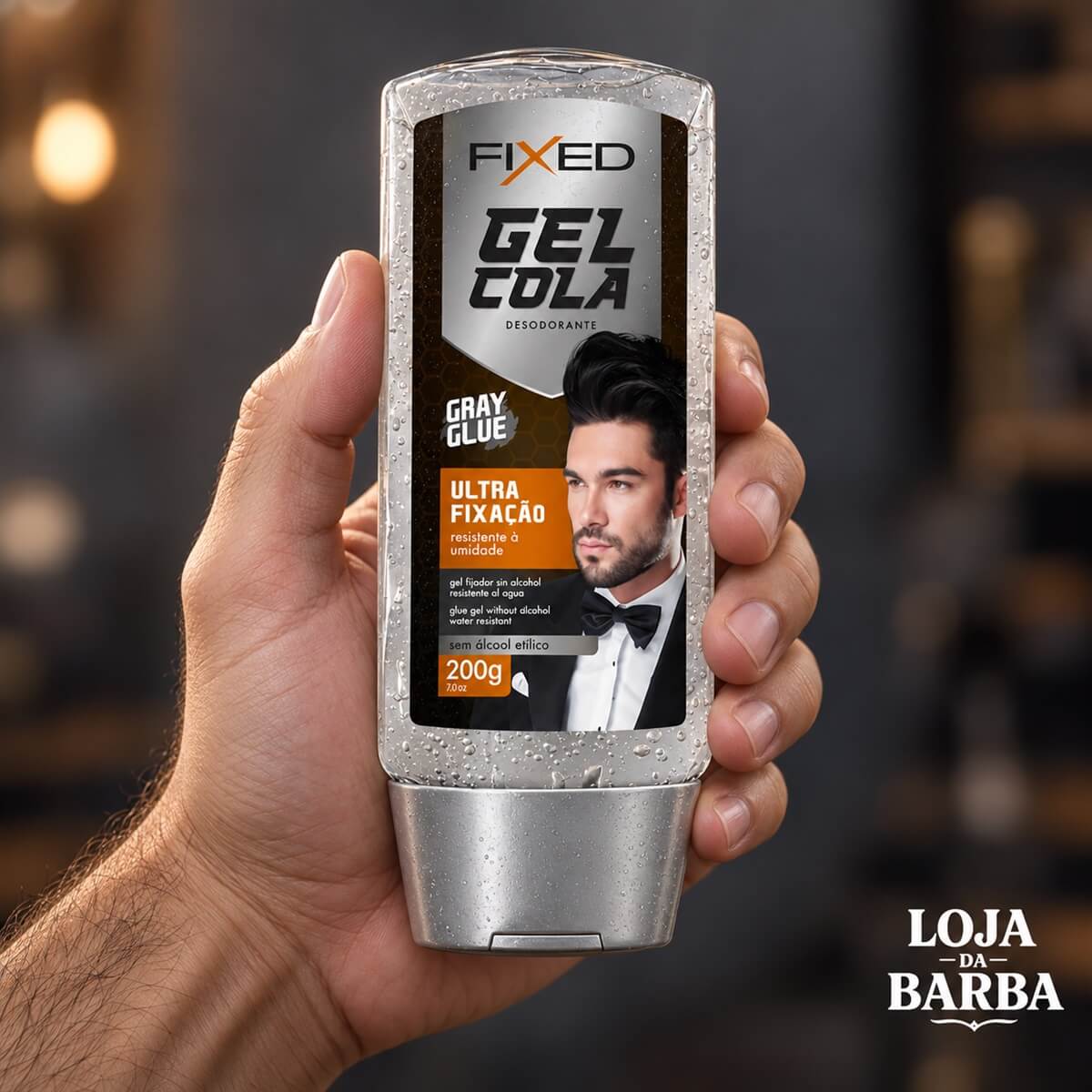 Kit 3 Gel Cola Fixed Incolor | Ultra Fixação — FIXED
