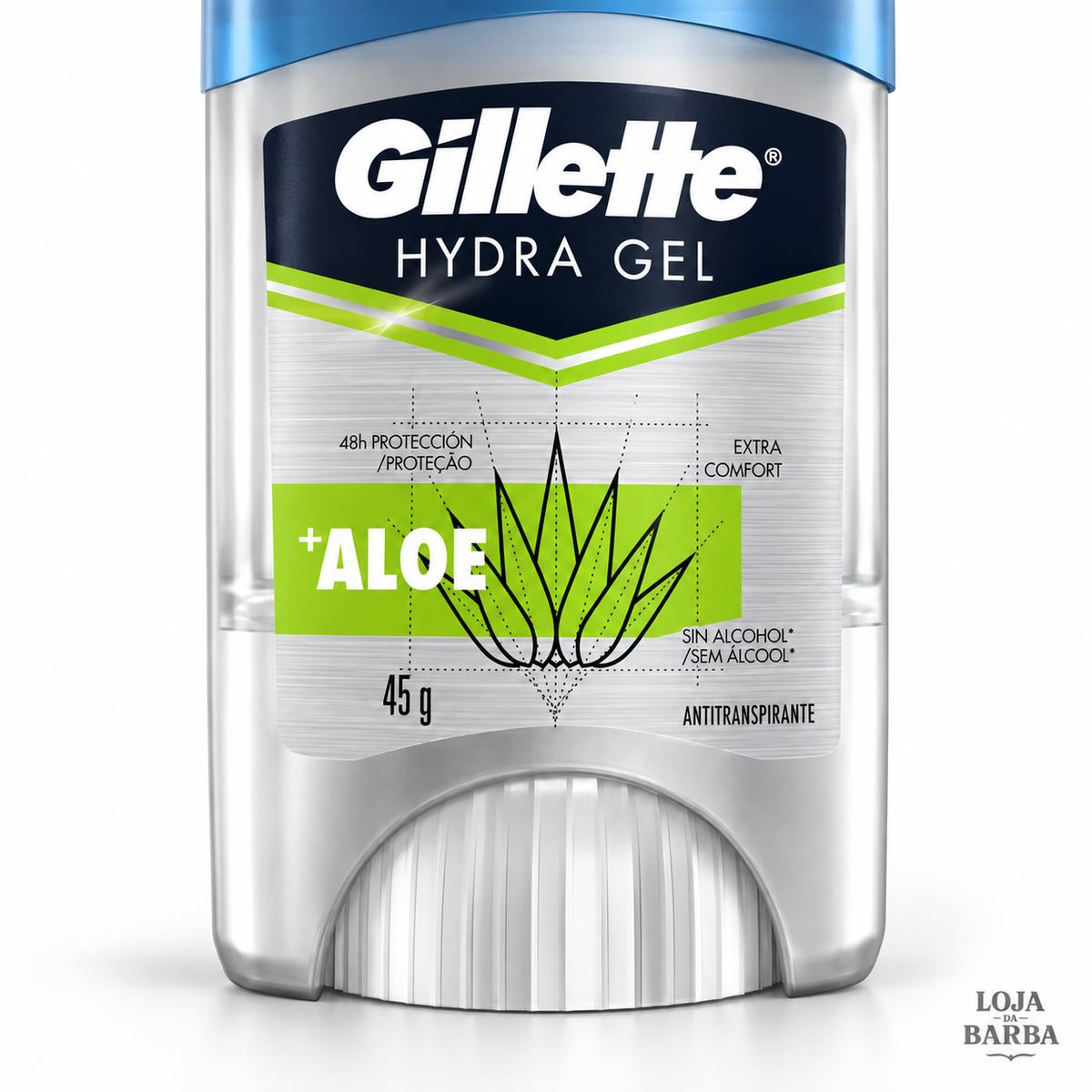 Desodorante Antitranspirante Gillette Hydra Gel Aloe 45g — GILLETTE