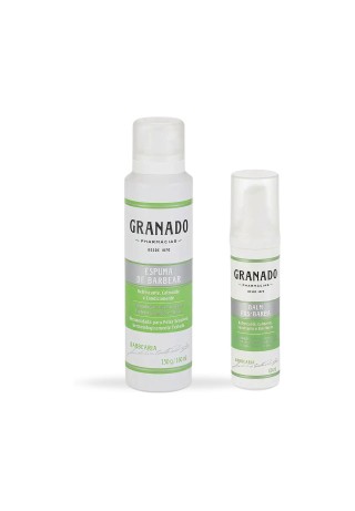 Kit de Barbear Granado - Espuma e Balm Pós-Barba — GRANADO