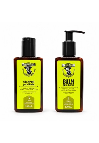 Kit para Barba Muchacho Citric Shampoo + Balm — MUCHACHO