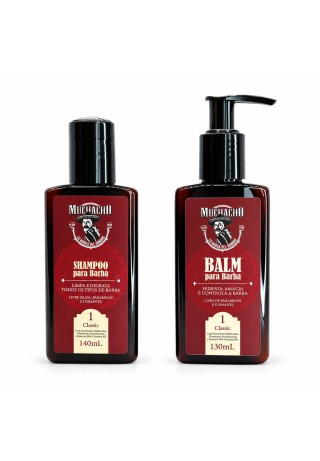 Kit para Barba Muchacho Classic Shampoo + Balm — MUCHACHO