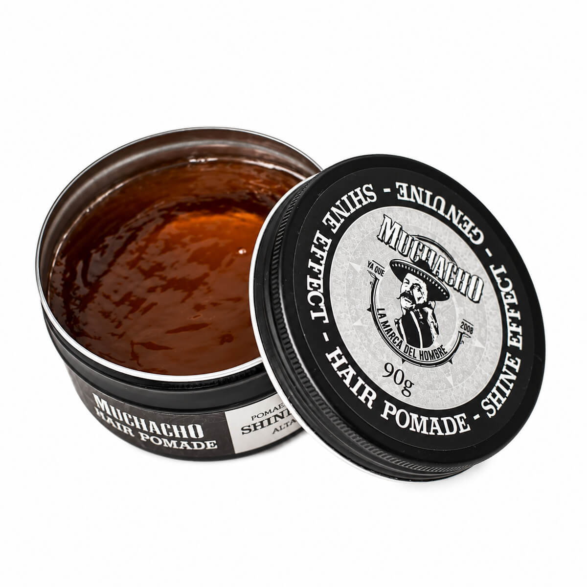 Pomada Muchacho Efeito Brilho Fixação Forte 90g — MUCHACHO