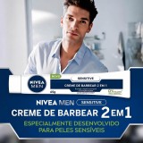 Kit 2 Cremes de Barbear Nivea Men Sensitive 2 em 1 — NIVEA MEN