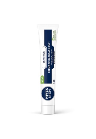Creme de Barbear Nivea Men Sensitive 2 em 1 65g — NIVEA MEN