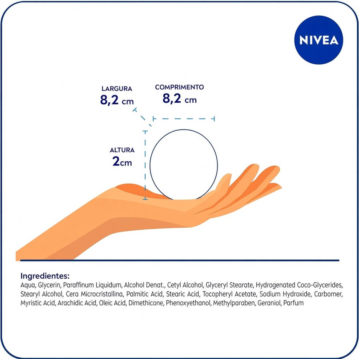 Creme Nivea Men 4 em 1 - Rosto, Corpo e Pós-Barba 75g — NIVEA MEN