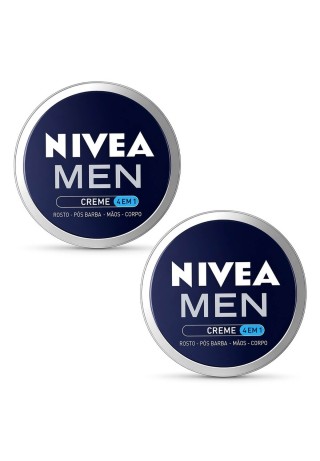 Creme Nivea Men 4 em 1 - Rosto, Corpo e Pós-Barba - 2 unidades — NIVEA MEN