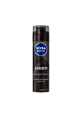 Espuma de Barbear NIVEA MEN Deep Carvão Ativado 200ml — NIVEA MEN
