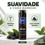 Kit 2 Espumas de Barbear NIVEA MEN Deep Carvão Ativado 200ml — NIVEA MEN