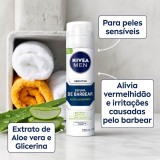 Kit 2 Espumas de Barbear NIVEA MEN Deep + Sensitive 200ml — NIVEA MEN
