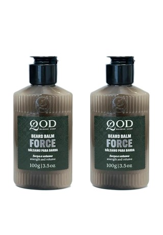 Kit 2 Balms Barba Fortalecedor QOD Force — QOD BARBER SHOP