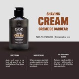 Creme de Barbear Pele Sensível QOD Barber Shop 100g — QOD BARBER SHOP