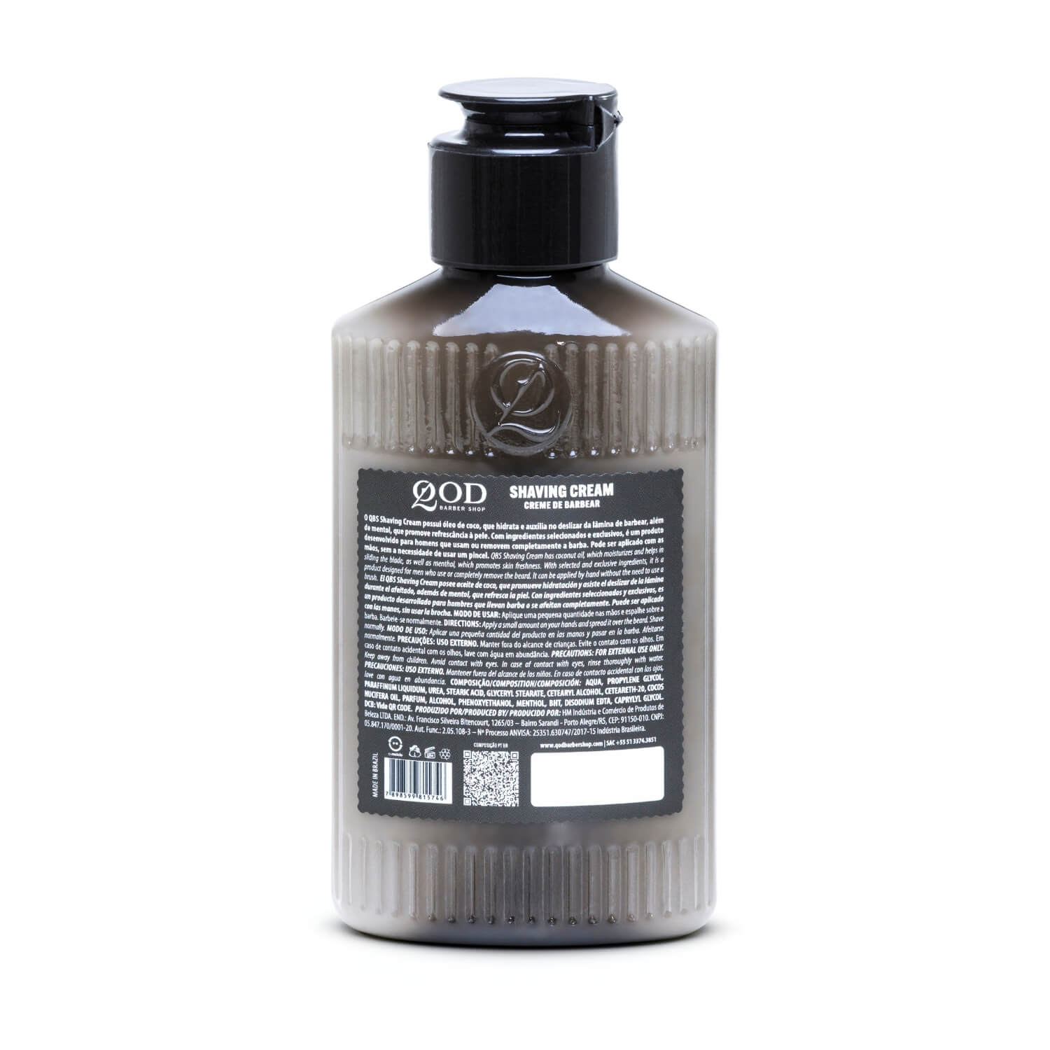 Creme de Barbear Pele Sensível QOD Barber Shop 100g — QOD BARBER SHOP