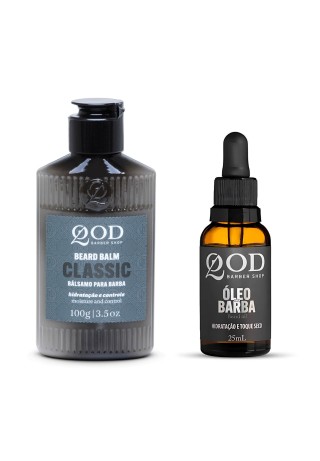 Kit Hidratação QOD Balm Classic e Óleo — QOD BARBER SHOP