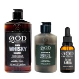 Kit Barba Completa QOD Shampoo + Balm Force + Óleo — QOD BARBER SHOP