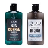 Kit Shampoo QOD Green Coffee e Condicionador Hidra Max — QOD BARBER SHOP