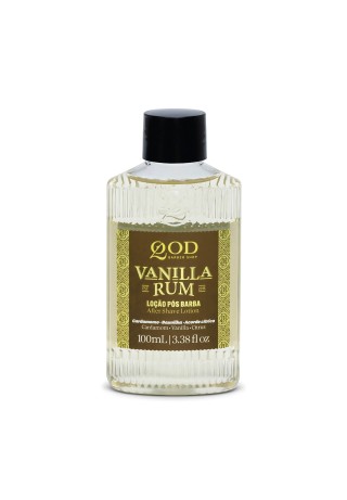 Loção Pós-Barba QOD Barber Shop Vanilla Rum 100ml — QOD BARBER SHOP