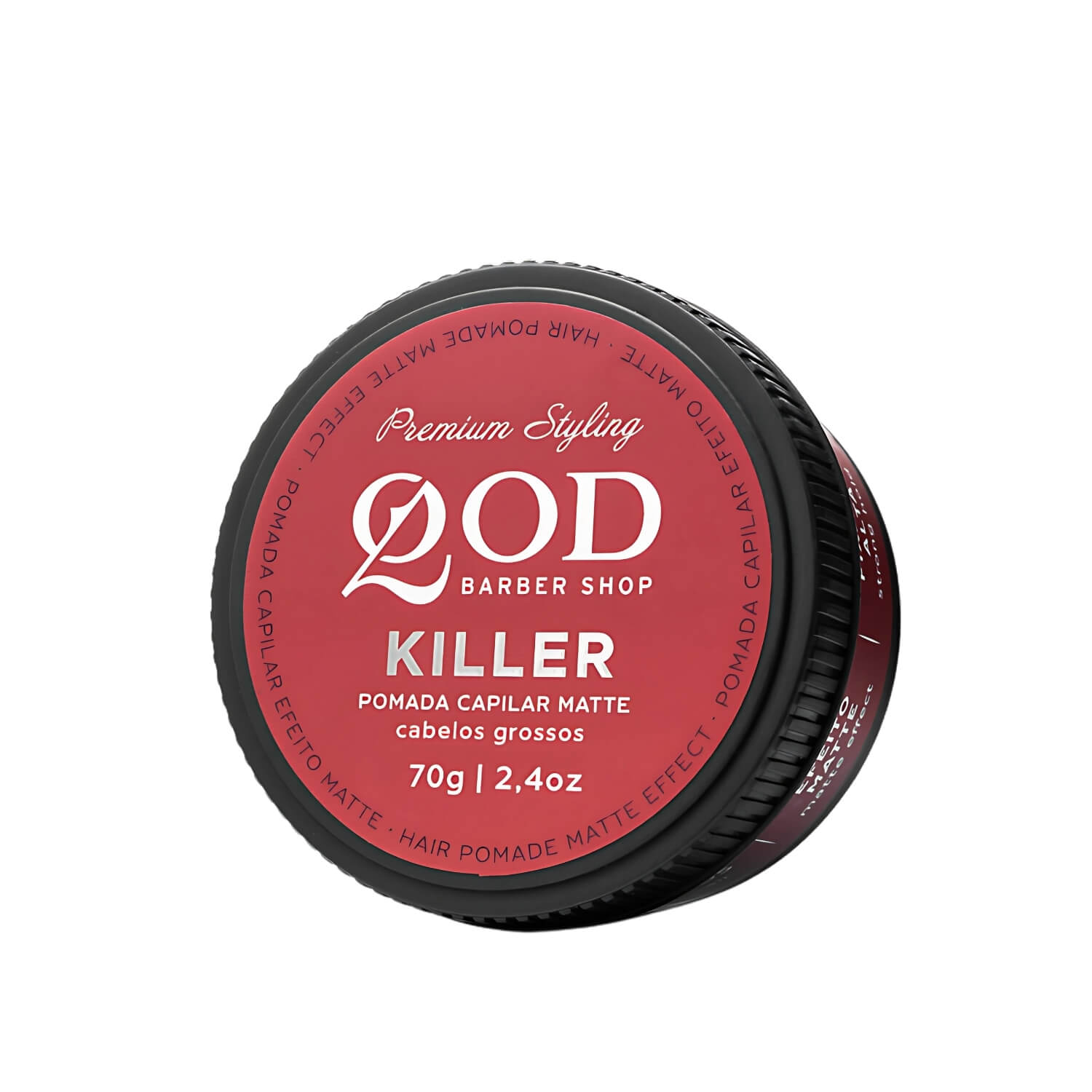 Pomada Modeladora QOD Killer Matte Fixação Alta 70g — QOD BARBER SHOP