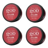 Kit 4 Pomadas QOD Killer Matte Alta Fixação — QOD BARBER SHOP