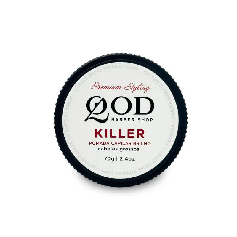 Kit 2 Pomadas QOD Killer Brilho e Matte — QOD BARBER SHOP