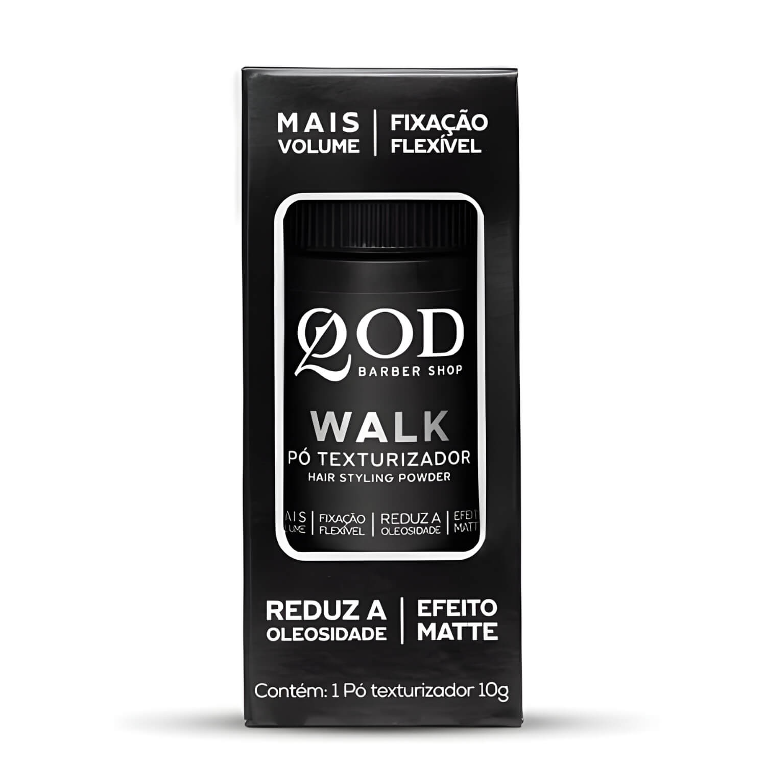 Pó Texturizador Capilar QOD Walk Matte 10g — QOD BARBER SHOP