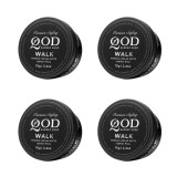 Kit 4 Pomadas QOD Walk Matte Fixação Média — QOD BARBER SHOP