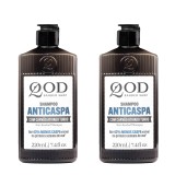 Kit 2 Shampoo QOD Anticaspa Carvão Ativado Turbo — QOD BARBER SHOP