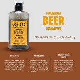 Kit 2 Shampoo para Barba e Cabelo QOD Premium Beer — QOD BARBER SHOP