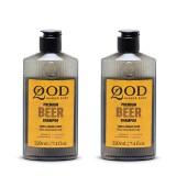 Kit 2 Shampoo para Barba e Cabelo QOD Premium Beer — QOD BARBER SHOP