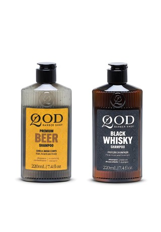 Kit Clássicos QOD Shampoo Beer e Whiskey — QOD BARBER SHOP