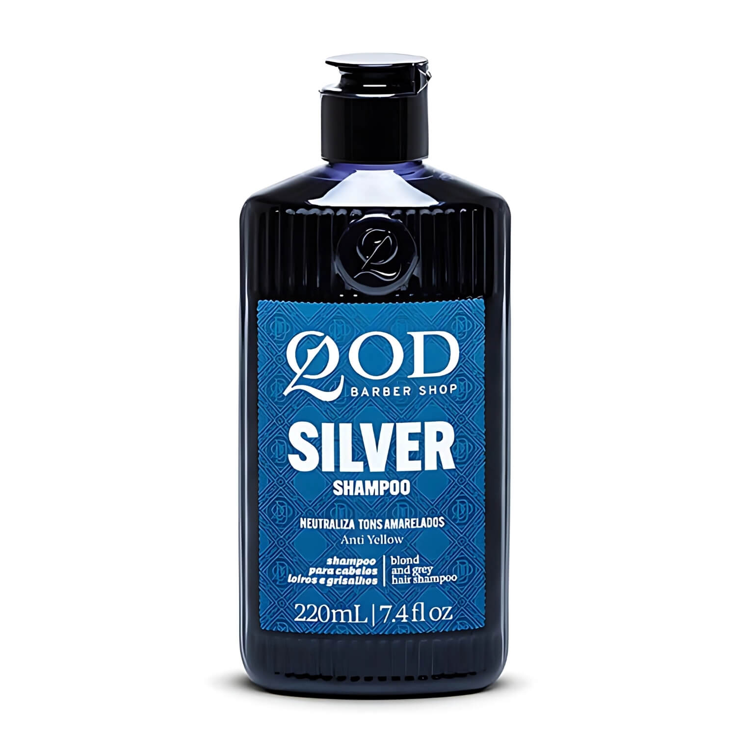 Shampoo QOD Silver Boost Cabelos Grisalhos e Loiros 220ml — QOD BARBER SHOP