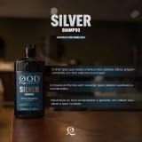 Shampoo QOD Silver Boost Cabelos Grisalhos e Loiros 220ml — QOD BARBER SHOP