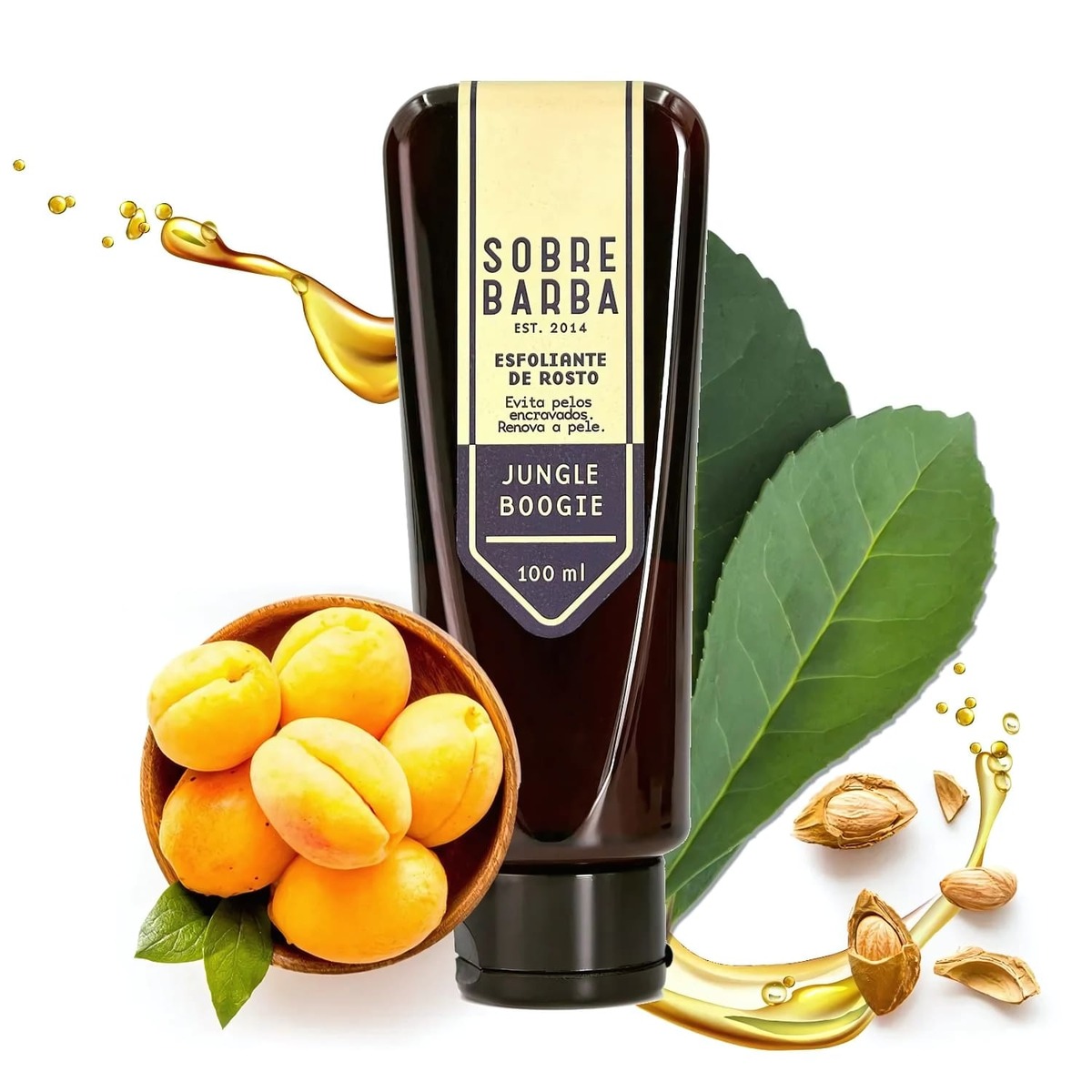 Esfoliante Sobrebarba Jungle Boogie 100ml Rosto e Barba — SOBREBARBA