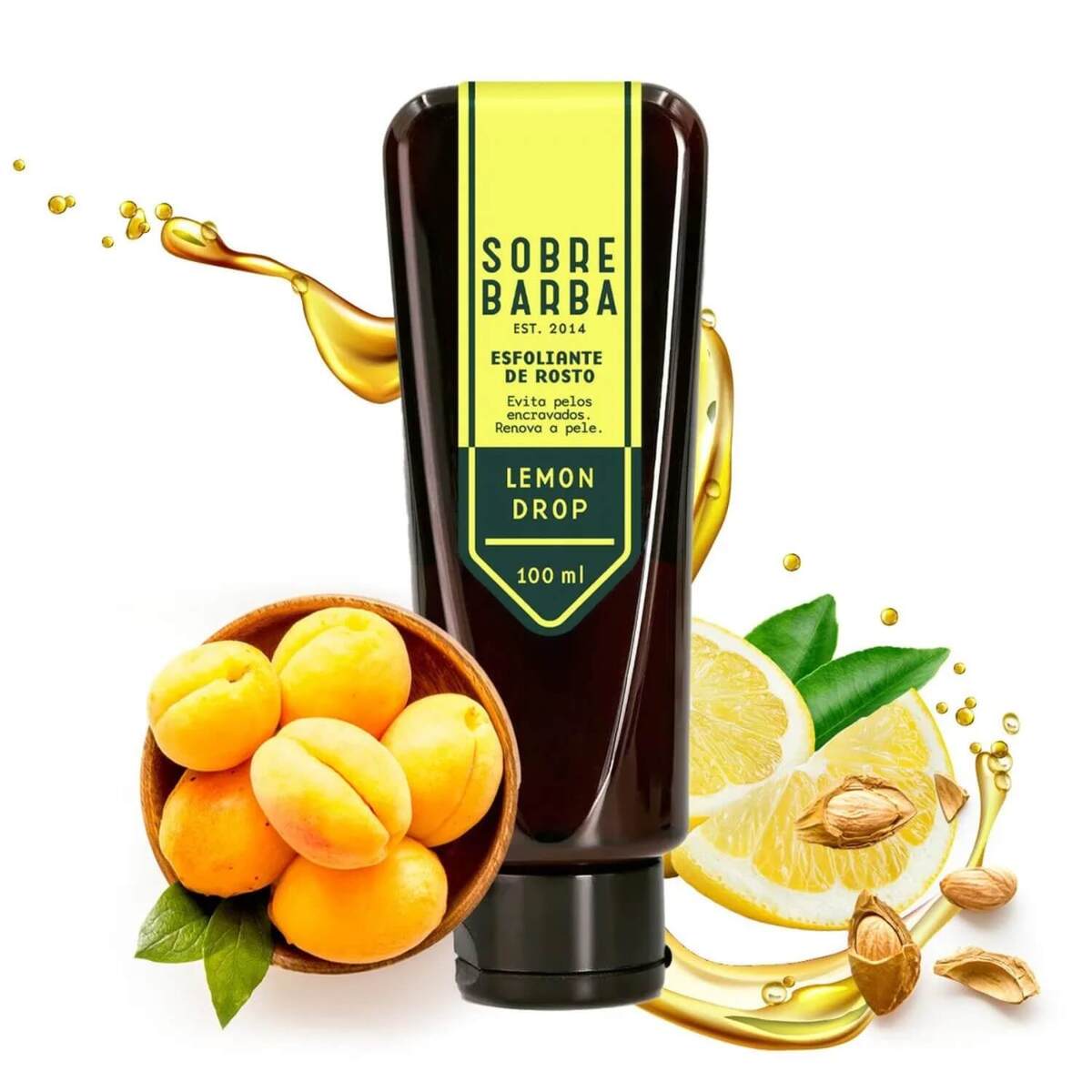 Kit Balm para Barba + Esfoliante Sobrebarba Lemon Drop — SOBREBARBA