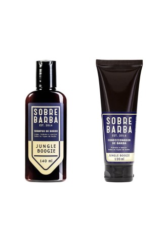 Kit para Barba Shampoo e Condicionador Sobrebarba Jungle Boogie — SOBREBARBA
