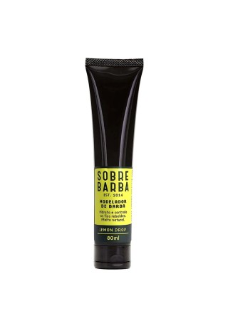 Modelador de Barba Sobrebarba Lemon Drop 80ml Efeito Natural — SOBREBARBA