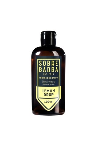 Shampoo de Barba Sobrebarba Lemon Drop 100ml Edição Viagem — SOBREBARBA