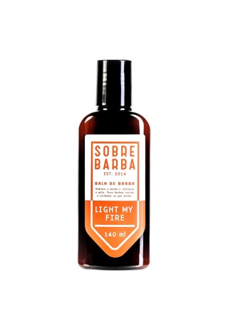 Balm para Barba Sobrebarba Light My Fire 140ml Hidratação e Controle — SOBREBARBA