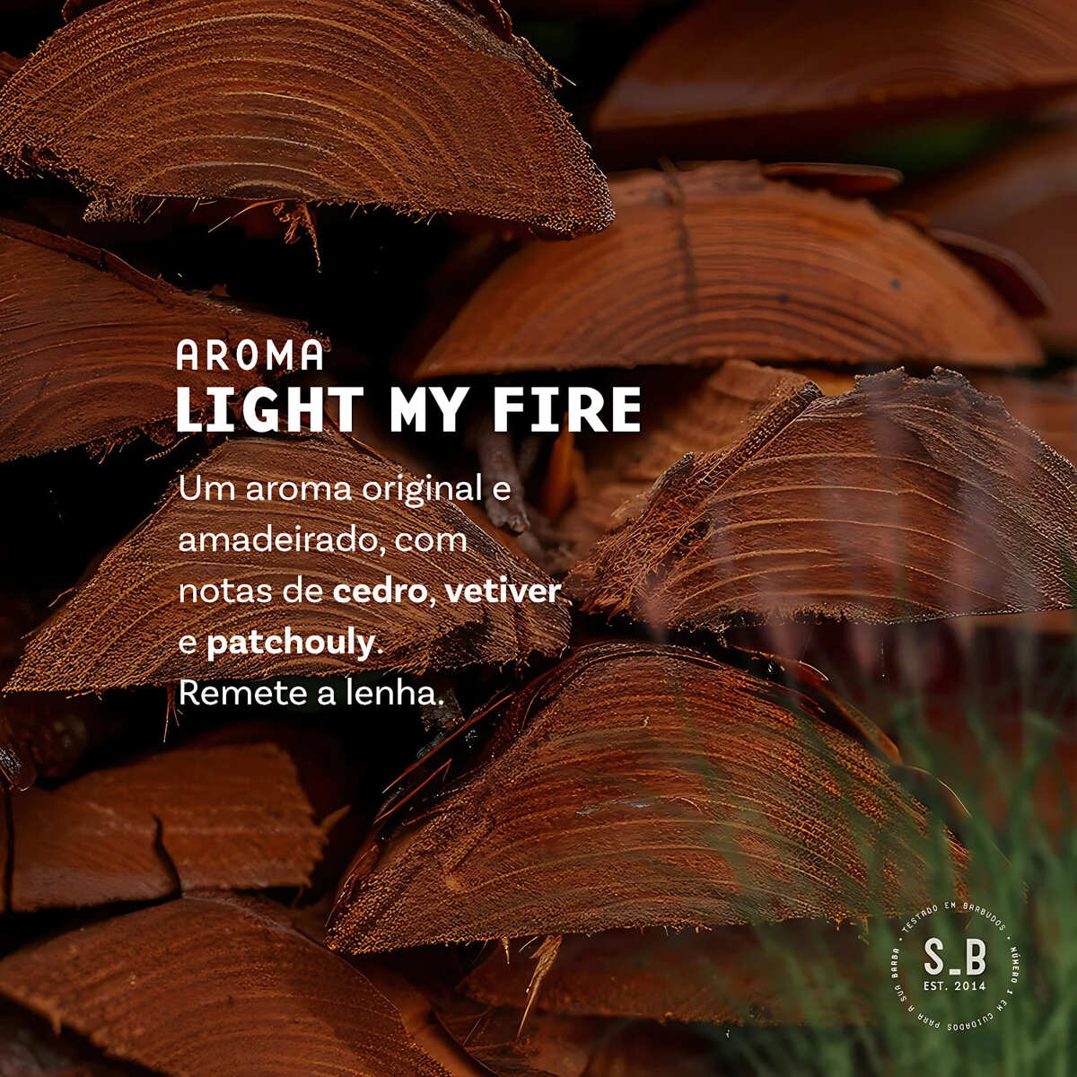 Esfoliante de Rosto e Barba Sobrebarba Light My Fire 100ml — SOBREBARBA