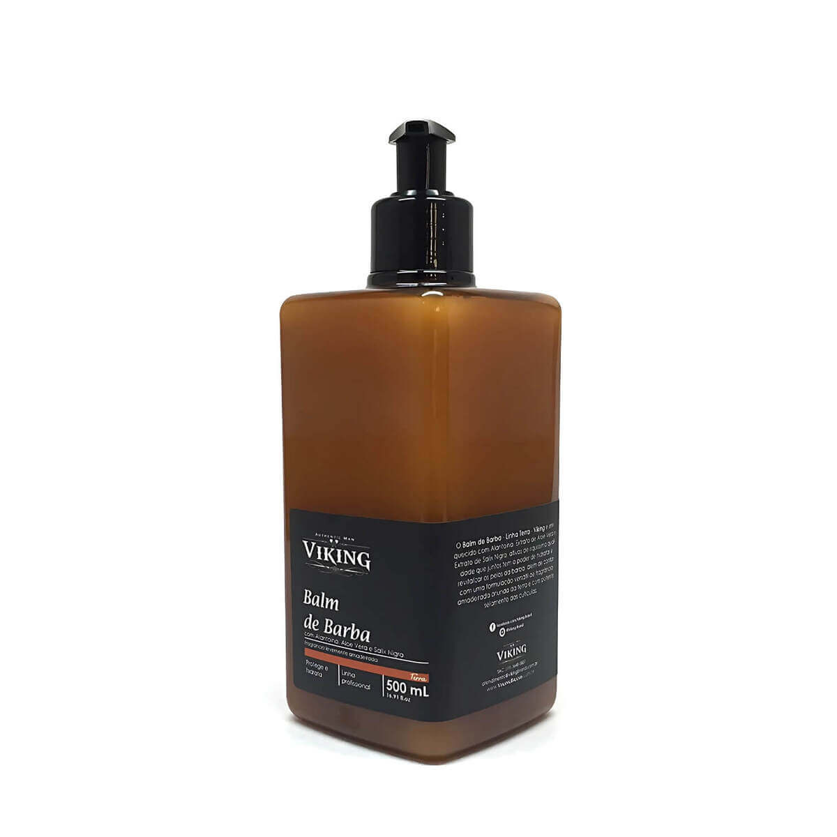 Kit para Barba Viking Terra + Mar Balm Profissional 2x500ml — VIKING