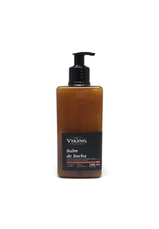 Balm para Barba Viking Terra 500ml Profissional Hidrata Alinha — VIKING
