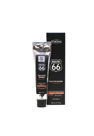 Balm para Barba Viking Route 66 80g Carvão Ativado — VIKING