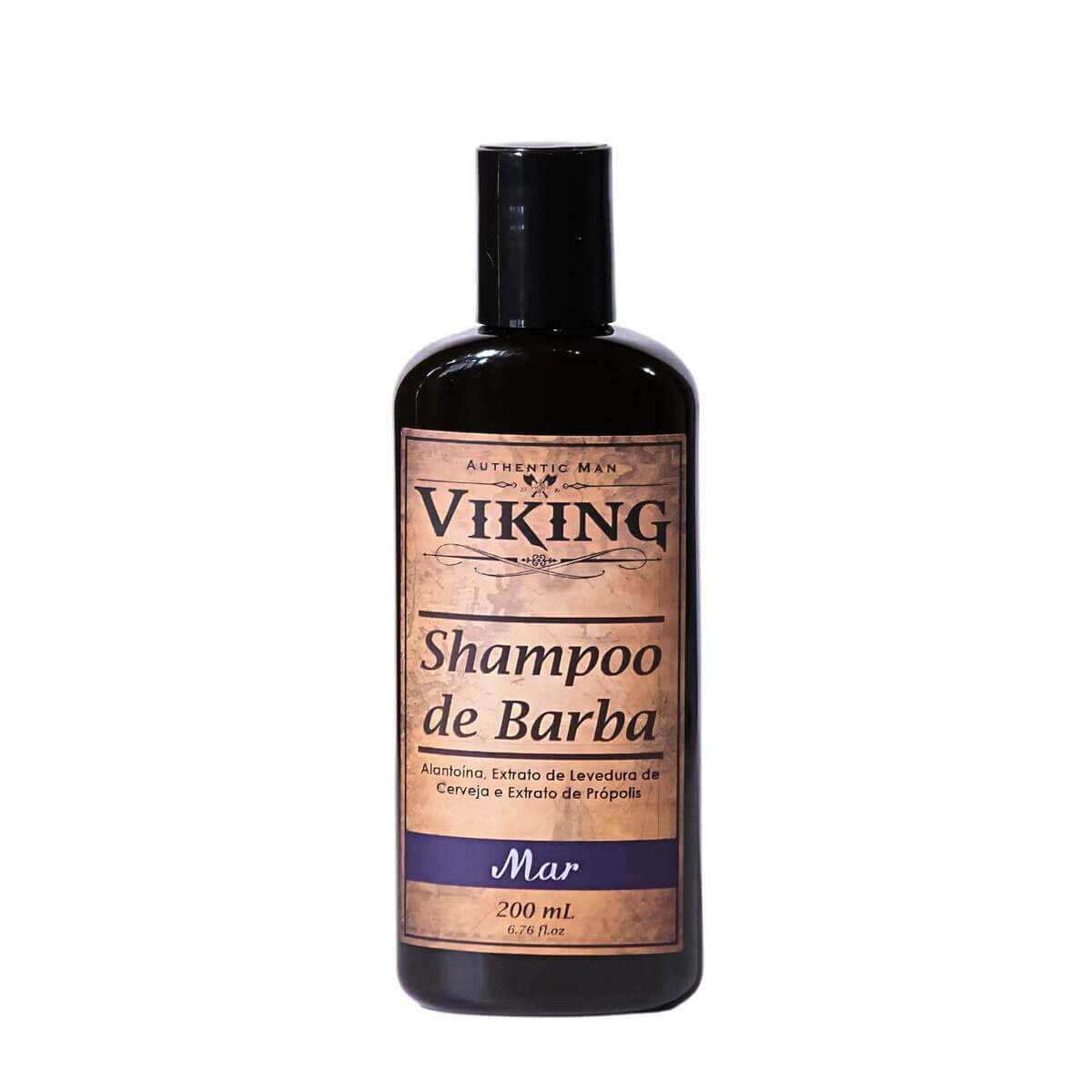 Kit para Barba Viking Mar Shampoo + Balm + Modelador — VIKING