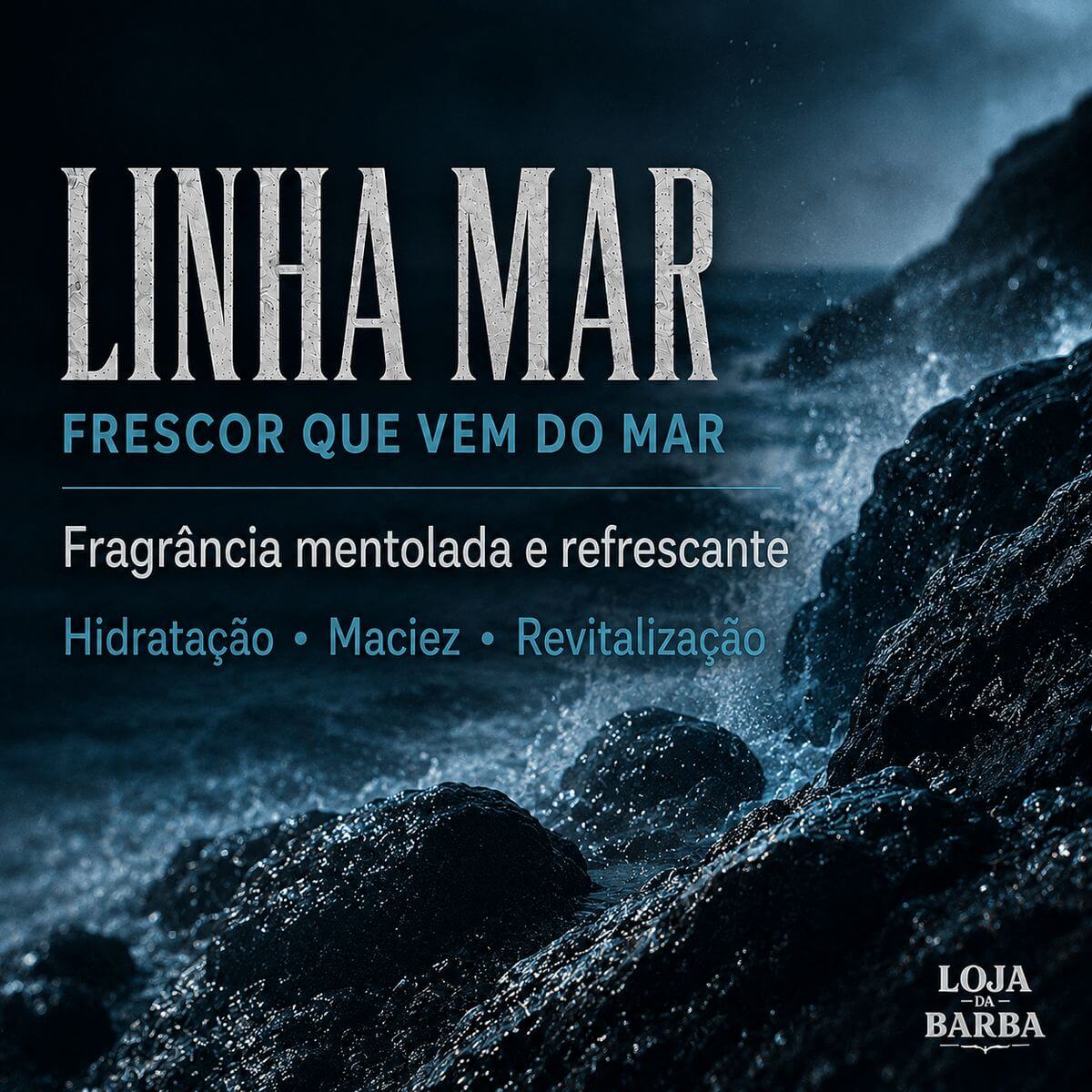 Kit para Barba Viking Mar Shampoo + Balm + Modelador — VIKING